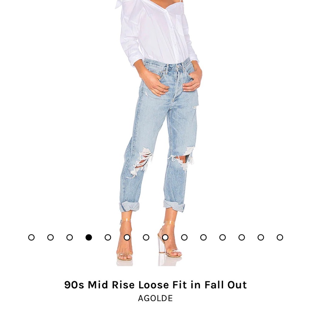 90s MID RISE LOOSE FIT AGOLDE💫